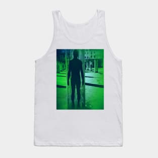 UNDERGROUND PARKING in Ghostly GREEN Tank Top